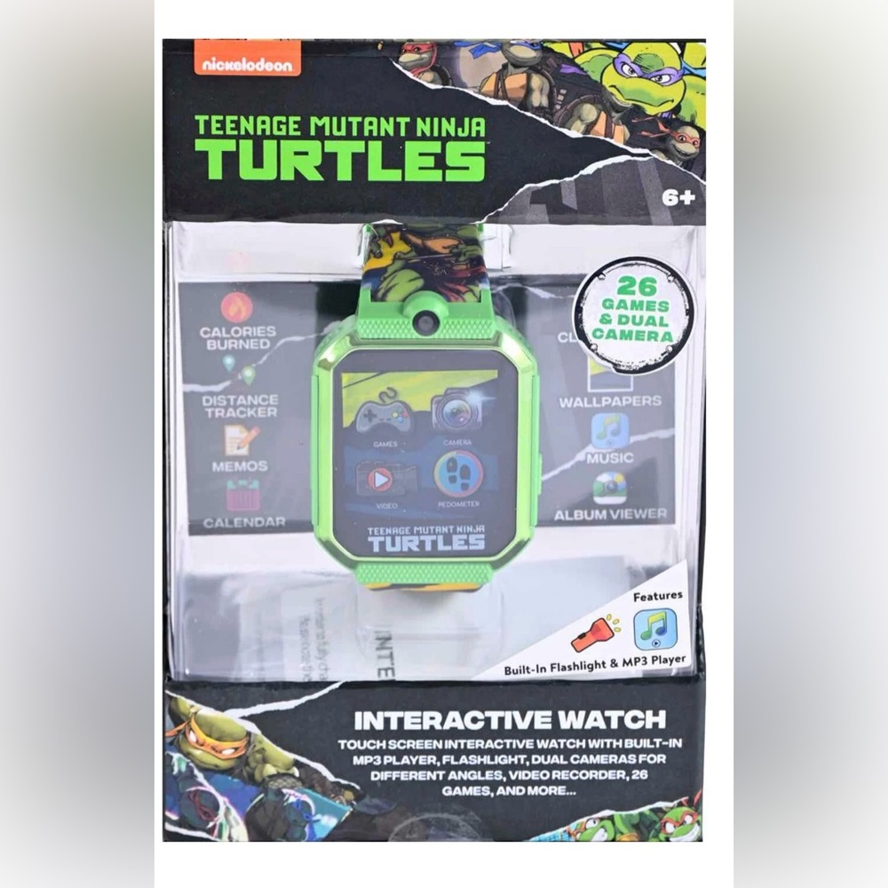New in box Teenage Mutant Ninja Turtles Interactive Watch